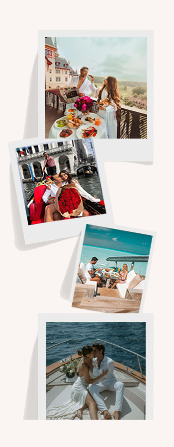 City rooftop cocktail bar at sunset